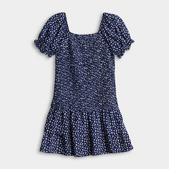 Girls 7-16 Sea + Skye Smocked Dress