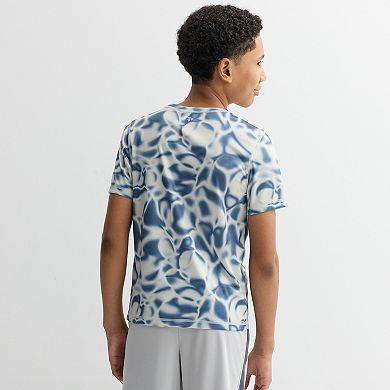 Boys 8-20 Tek Gear® Printed Dry Tek Tee with Gusset in Regular & Husky