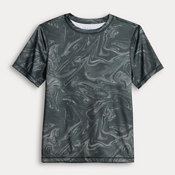 Boys 8-20 Tek Gear® Printed Dry Tek Tee with Gusset in Regular & Husky