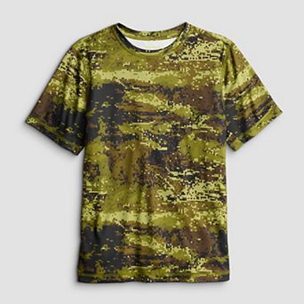 Boys 8-20 Tek Gear® Printed Dry Tek Tee with Gusset in Regular & Husky