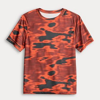 Boys 8-20 Tek Gear® Printed Dry Tek Tee with Gusset in Regular & Husky