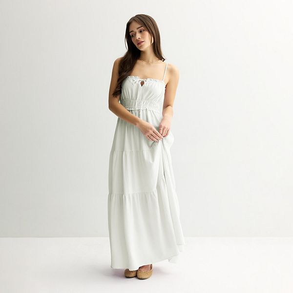 Женские платья Mary & Mo Juniors' Mary & Mo Airflow Tiered Maxi Dress — фото 2