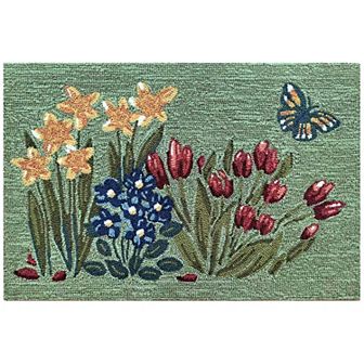 Liora Manne Frontporch Little Garden Indoor / Outdoor Mat