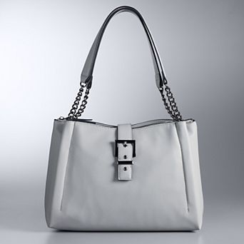 Simply Vera Vera Wang Pilli Soft Chain Shopper Bag