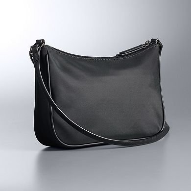 Simply Vera Vera Wang Via Nylon Chain Crossbody Bag