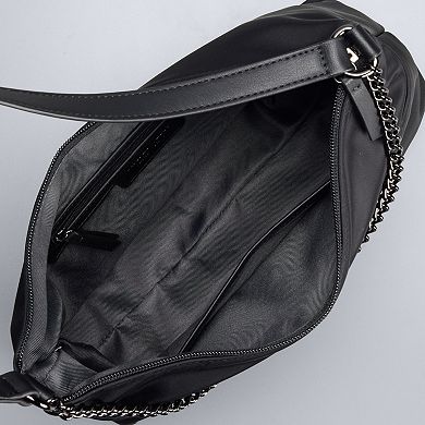 Simply Vera Vera Wang Paxie Nylon Chain Shoulder Bag