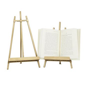 Stella & Eve Metal Display Easel with Foldable Stand Table Decor 2 pc Set