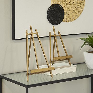 Stella & Eve Metal Display Easel with Foldable Stand Table Decor 2-pc. Set