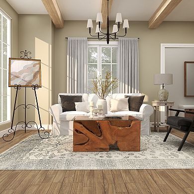 Stella & Eve Metal Adjustable 3-Tier Display Easel with Chain Support