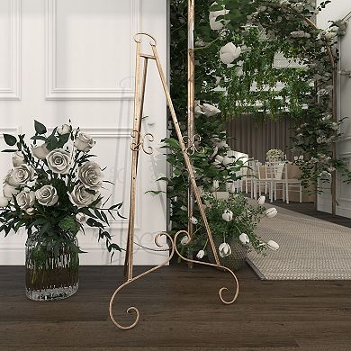 Stella & Eve Metal Large Adjustable 3-Tier Display Easel Table Decor