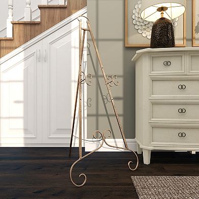 Stella & Eve Metal Large Adjustable 3-Tier Display Easel Table Decor