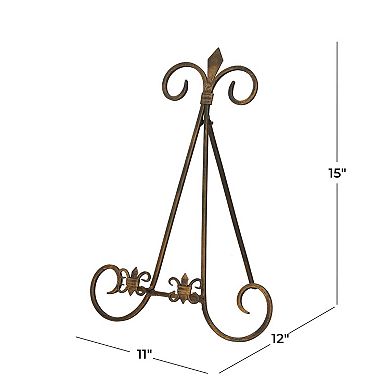 Stella & Eve Metal Display Easel with Foldable Stand Table Decor