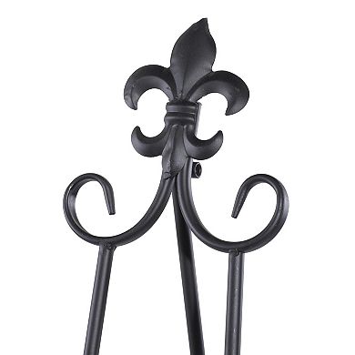 Stella & Eve Metal Extra Large Adjustable 3-Tier Display Easel Floor Decor