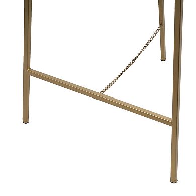 Stella & Eve Metal Adjustable 3-Tier Display Easel with Circular Ring Top