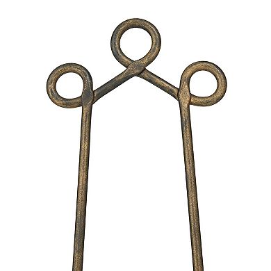 Stella & Eve Decorative Metal Display Easel Table Decor