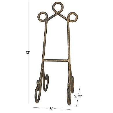 Stella & Eve Decorative Metal Display Easel Table Decor