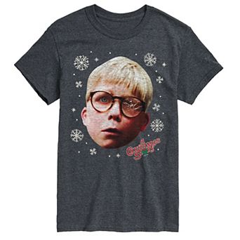 Big & Tall A Christmas Story Ralphie Portrait Graphic Tee