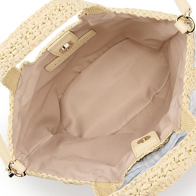 LC Lauren Conrad Elisa Bow Top Handle Bag