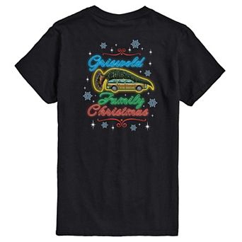 Big & Tall National Lampoon's Christmas Vacation Griswold Family Christmas Graphic Tee