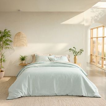 Miryana Yarn Dye Stripe Comforter Set with Shams