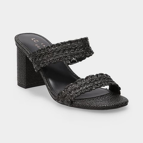 Женские сандалии LC Lauren Conrad Rayelle Women's Block Heel Two Strap Sandals