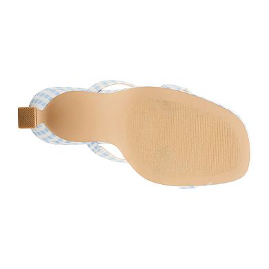 madden girl Georgie Women's Slip-On Heel Sandals