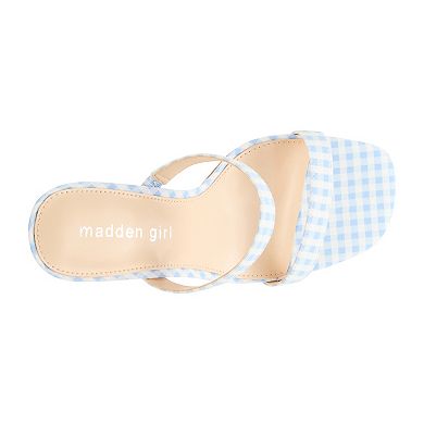 madden girl Georgie Women's Slip-On Heel Sandals