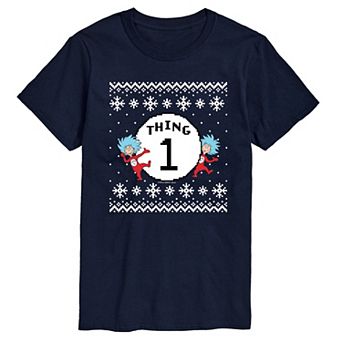 Big & Tall Dr. Seuss The Cat In The Hat Thing One Graphic Tee
