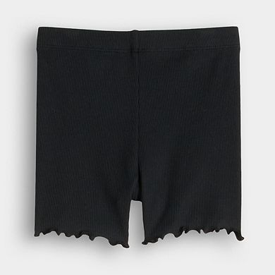 Baby & Toddler Girl Jumping Beans® Rib Bike Shorts