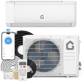 24000 BTU Mini Split Air Conditioner and Heater, WiFi Enabled, 19 SEER2, Energy Efficient, White