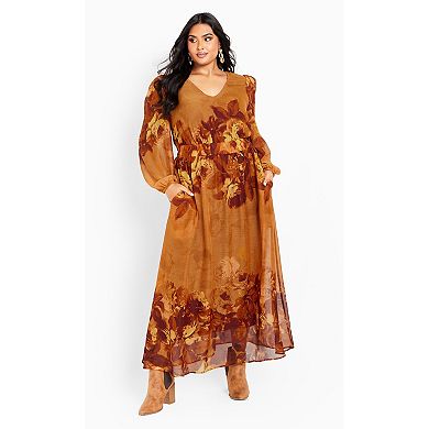 Avenue Women's Plus Size Neve Maxi Dress