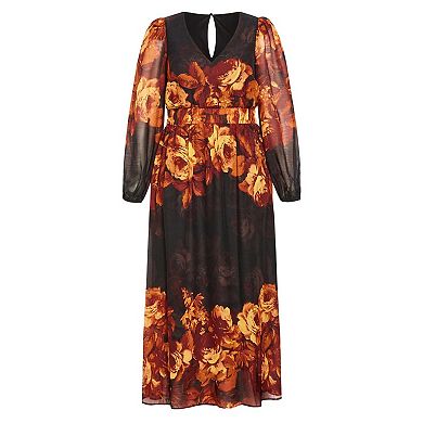 Avenue Women's Plus Size Neve Maxi Dress
