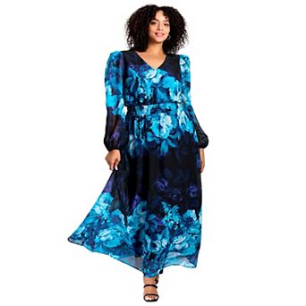 Avenue Women's Plus Size Neve Maxi Dress