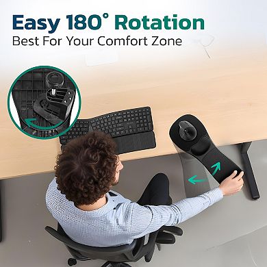 Purely 5920 Ergonomic Arm Rest with Mouse Pad