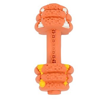 Dog Chew Toys for Aggressive Chewers Tough Durable Indestructible Dumbbell Toy for Large Medium Dogs