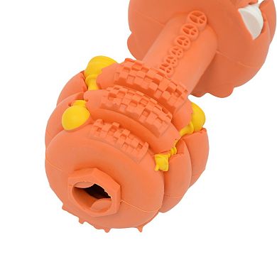 Dog Chew Toys for Aggressive Chewers Tough Durable Indestructible Dumbbell Toy for Large Medium Dogs