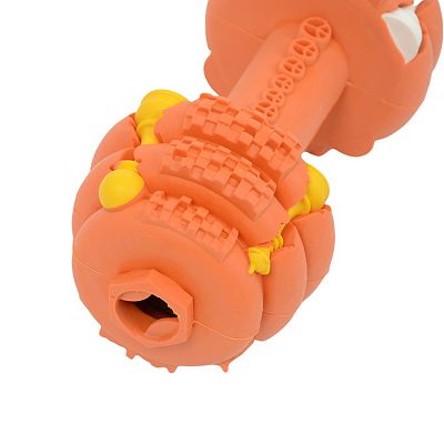 best squeaky dog toys for aggressive chewers Chompfire Super Chewer Durable Gnaw Dog Toy  BARK