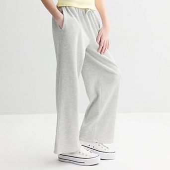 Juniors' Pointelle Lounge Bottoms