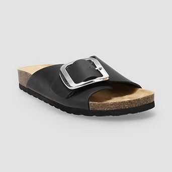 Sonoma Goods For Life® Eclecttic Women's Single Band Footbed Slide Sandals