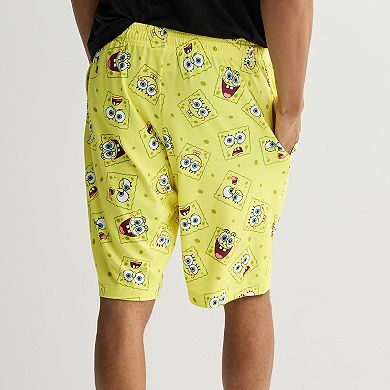 Men's SpongeBob SquarePants Pajama Shorts