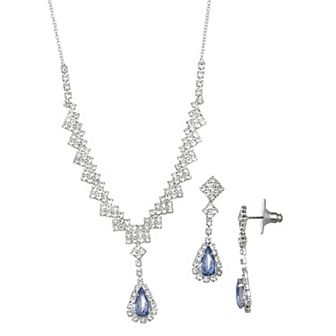 You're Invited 16-Inch Pendant Necklace & Earrings Set