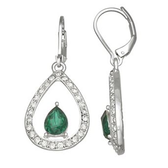 You're Invited Silver-Tone Drop Earrings