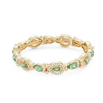 You're Invited Simulated Crystal Stretch Bracelet