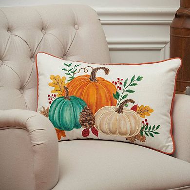 C&F Home Harvest Pumpkins Decorative Throw Pillow