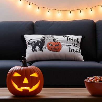 C&F Home Trick Or Treat Halloween Decorative Throw Pillow