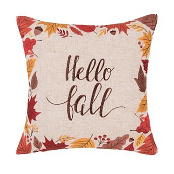 C&F Home Fall-Themed Hello Fall Throw Pillow