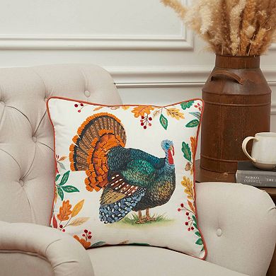 C&F Home Harvest Turkey Decorative Throw Pillow