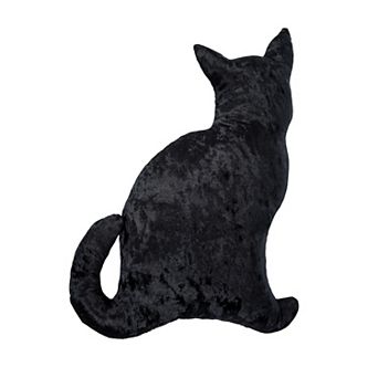 C&F Home Cat Shaped Halloween Throw Pillow