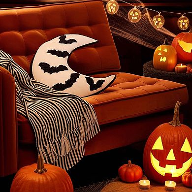 C&F Home Moon Bats Shaped Decorative Throw Pillow