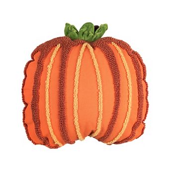 C&F Home Botanical Pumpkin Shaped Throw Pillow